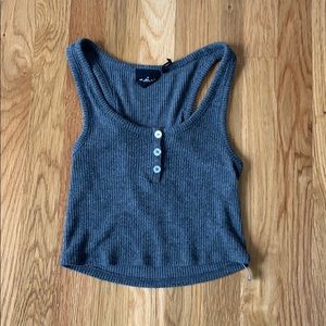 Urban outfitters Gray cropped top